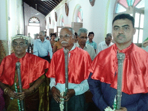 Invitation for the Platinum Jubilee Celebrations of Kemmannu Church