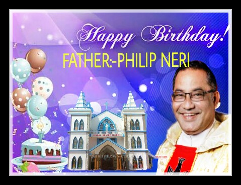 Golden Birthday Wishes to Fr. Philip Neri Aranha