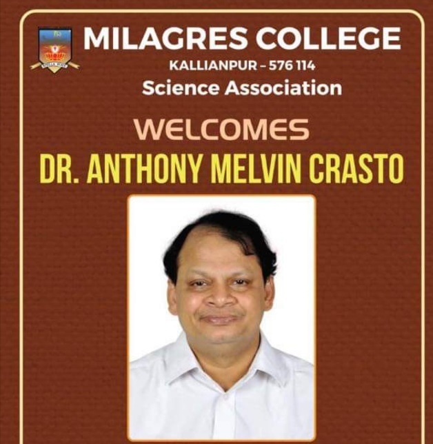 Organic Chemistry Lecture at Milagres College by Dr. Melvin Crasto