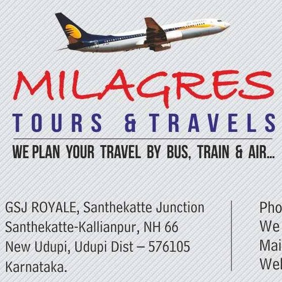 Milagres Tours and Travels upcoming Tours.