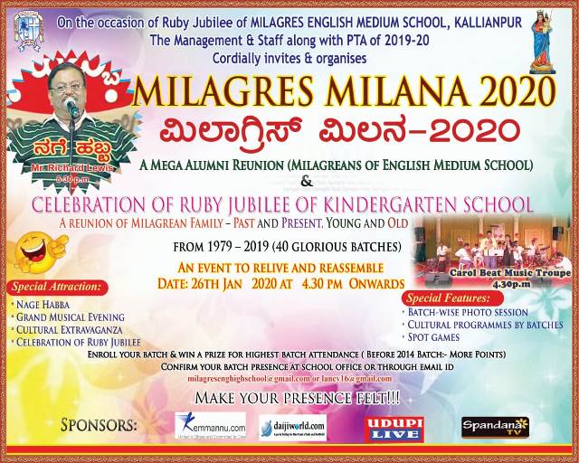 Milagres Milana 2020