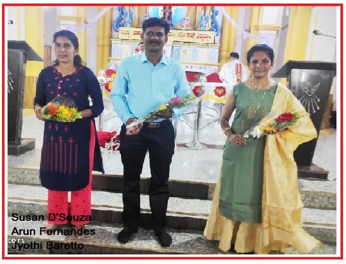 Congratulations to the winners of Panchayat Elections from Kemmannu Parish.