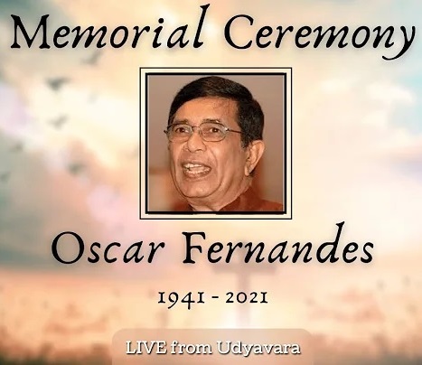 Memorial Mass & Tribute to Oscar Fernandes | ಆಸ್ಕರ್ ಫೆರ್ನಾಂಡಿಸ್ ಶ್ರಧಾಂಜಲಿ ಸಭೆ | LIVE | UDYAVARA