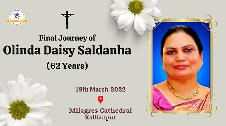 Final Journey Of Olinda Daisy Saldanha ( 62 Years ) | LIVE From Kallianpur