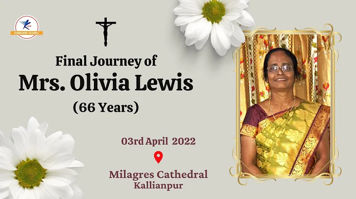 Final Journey Of Mrs. Olivia Lewis ( 66 Years ) | LIVE From Kallianpur