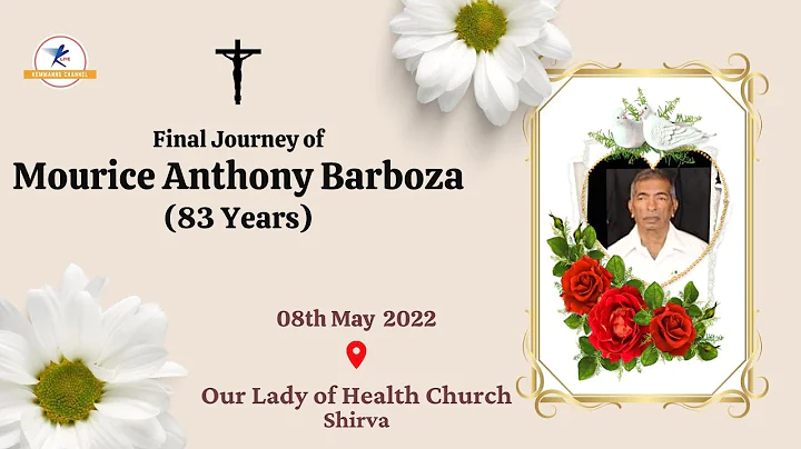 Final Journey Of Mourice Anthony Barboza (83 Years) | LIVE from Shirva