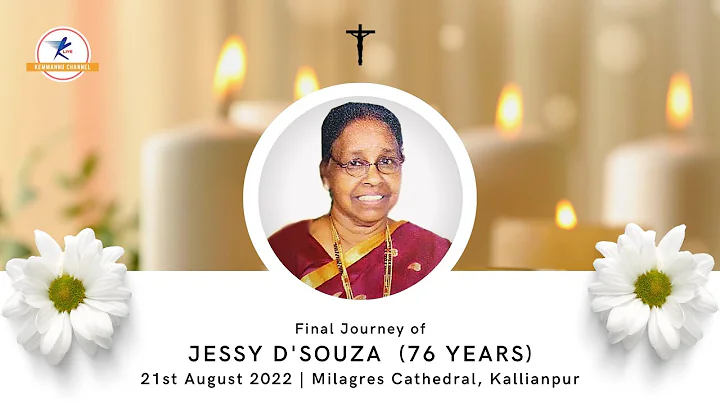 Final Journey of Jessy D’Souza (76 Years) | LIVE from Kallianpur