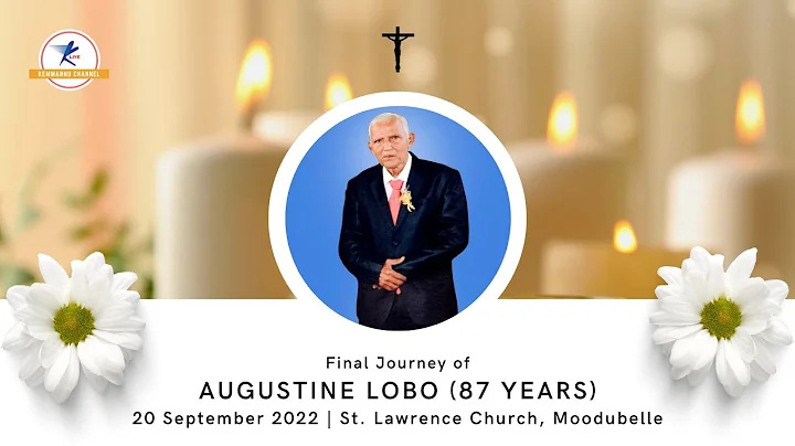 Final Journey of Augustine Lobo (87 years) | Live from Moodubelle