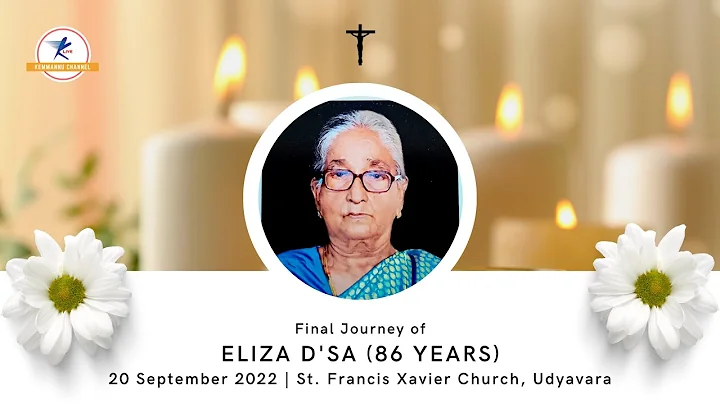 Final Journey of Eliza D’sa (86 years) | Live from Udyavara