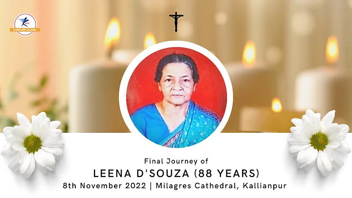 Final Journey of Leena D’Souza (88 years) | LIVE from Kallianpur