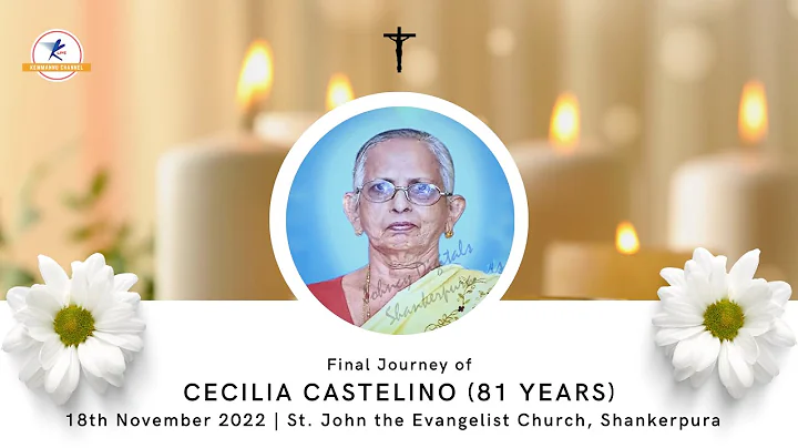 Final Journey of Cicilia Castelino (81 years) | LIVE form Shankerpura