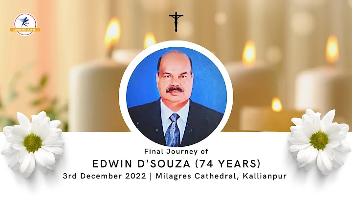 Final Journey of Edwin D’souza (74 years) | LIVE from Kallianpur