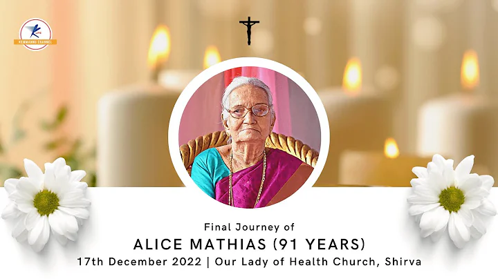 Final Journey of Alice Mathias (91 years) | LIVE from Shirva