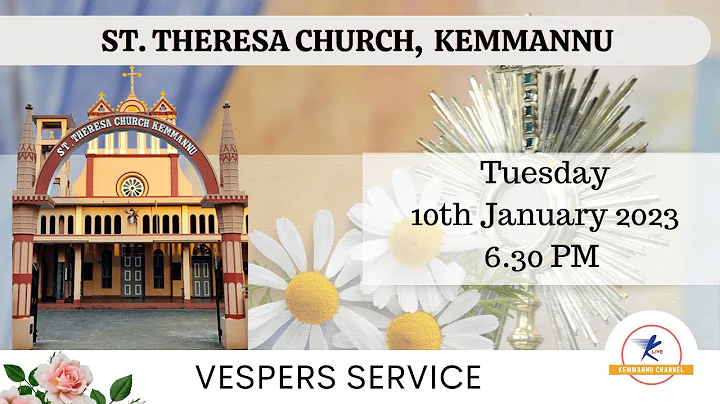Vespers Service | St. Theresa Church, Kemmannu
