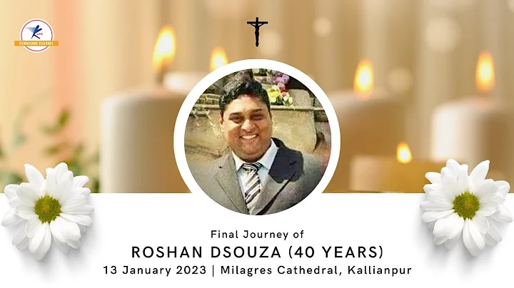 Final Journey of Roshan Dsouza (42 years) | LIVE from kallianpur