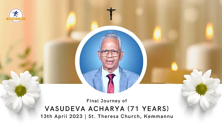 Final Journey of Vasudeva Acharya (71 years) | LIVE from Kemmannu