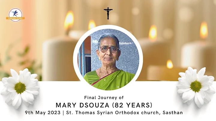 Final Journey of Mary Dsouza (82 years) | LIVE from Sasthan
