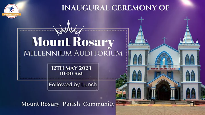 Inaugural Ceremony of Mount Rosary Renovated Hall | LIVE from Santhekatte
