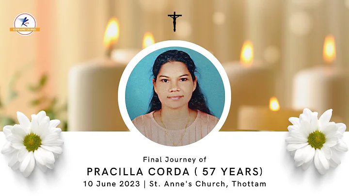 Final Journey of Pracilla Corda (57 years) | LIVE from Thottam