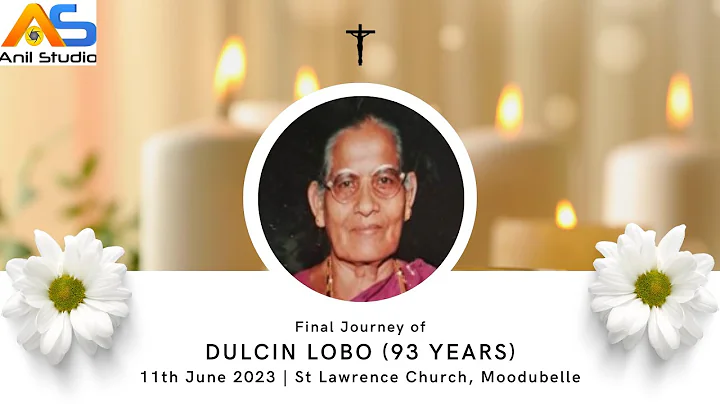 Final Journey of Dulcin Lobo (93 years) | LIVE from Moodubelle