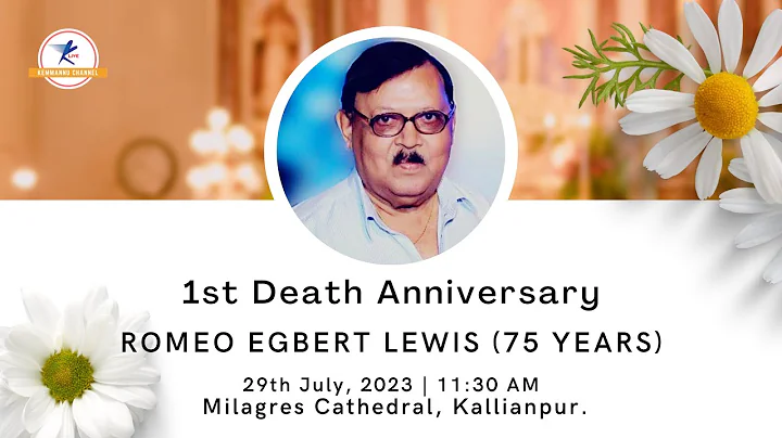 1st Death Anniversary Of Romeo Egbert Lewis | LIVE from Kallianpur