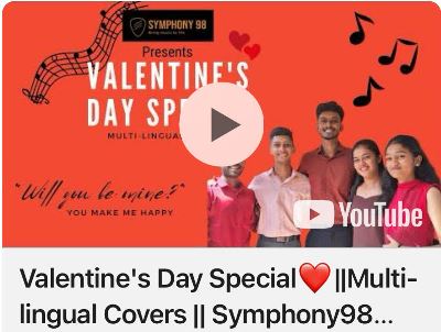 Valentine’s Day Special❤️||Multi-lingual Covers || Symphony98 From Kemmannu