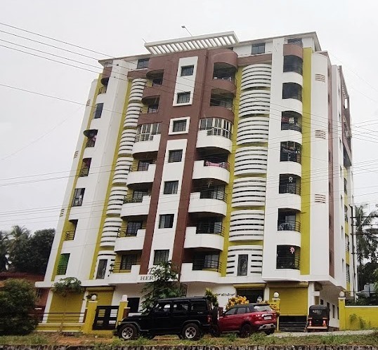 2 BHK Flat for sale on the 6th floor of Eden Heritage,  Santhekatte, Kallianpur, Udupi.
