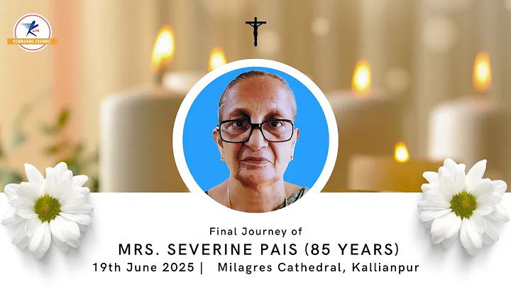 Final Journey of Mrs. Severine Pais (85 years) | LIVE from Milagres, Kallianpur, Udupi