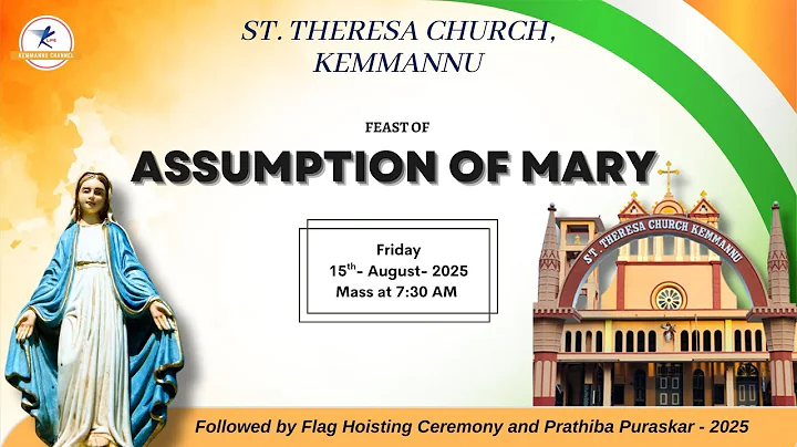 east of Assumption & Independence Day Celebration | St. Theresa Church, Kemmannu