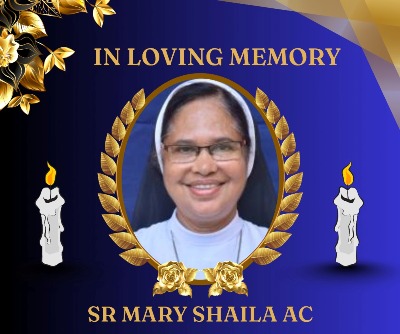 Obituary: Sr M Shaila AC (72), St Ann’s Convent, Mangalore