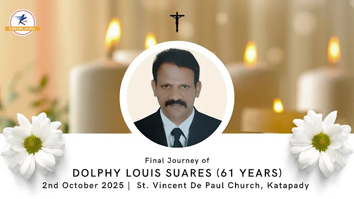 Final Journey of Dolphy Louis Suares (61 years) | LIVE from Katapady | Udupi