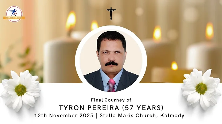 Final Journey of Tyron Pereira (57 years) | LIVE from Kalmady, Udupi