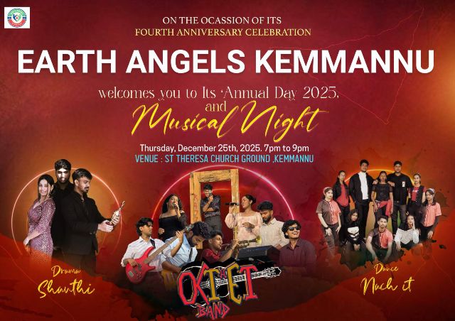 Earth Angels Kemmannu (EAK) warmly invites all
