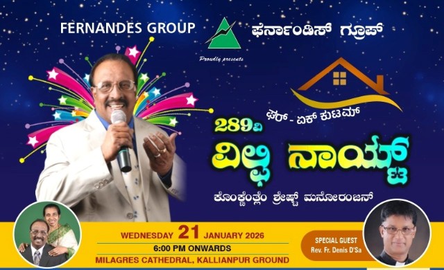 289th Wilfynight at Milagres Church Ground, Kallianpur on 21st. Jan