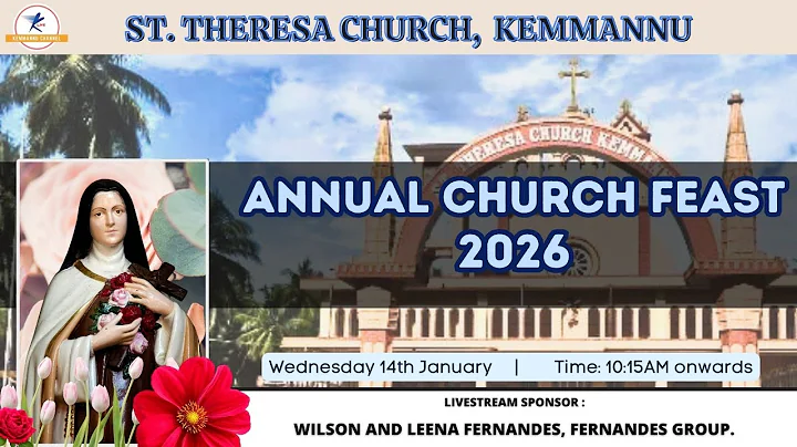Annual Church Feast 2026 | St Theresa’s Church, Kemmannu | Udupi