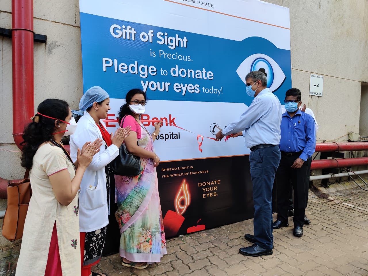 Poster Presentation to create awareness on eye donation
