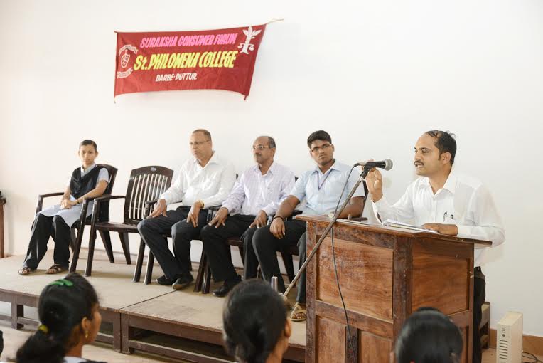 Awareness Programme on Right to Information Act at St. Philomana College, Puttur
