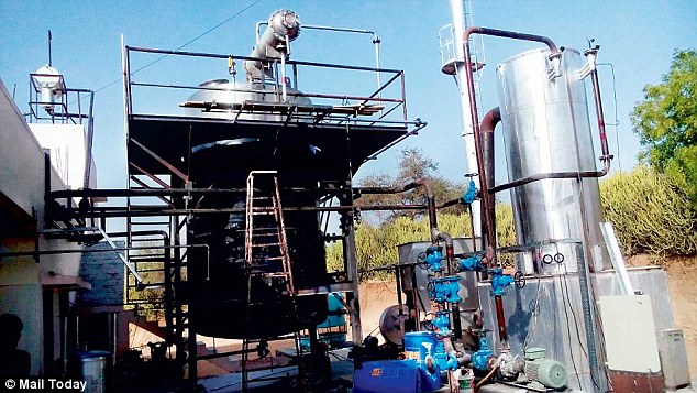 Cow-urine refinery inaugurated at Jalore