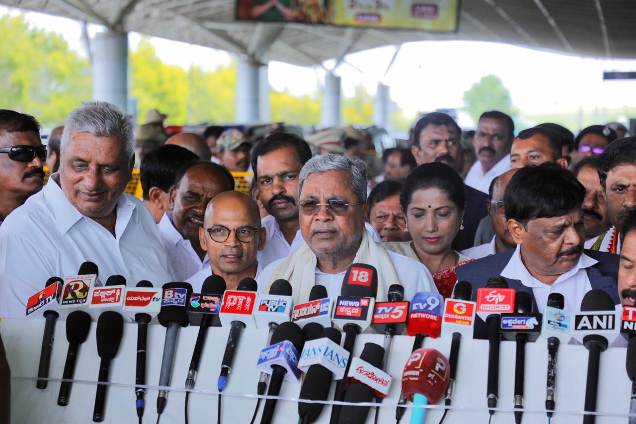 Siddharamiah confident of India block victory in Bihar polls Siddharamiah confident of India block victory in Bihar polls