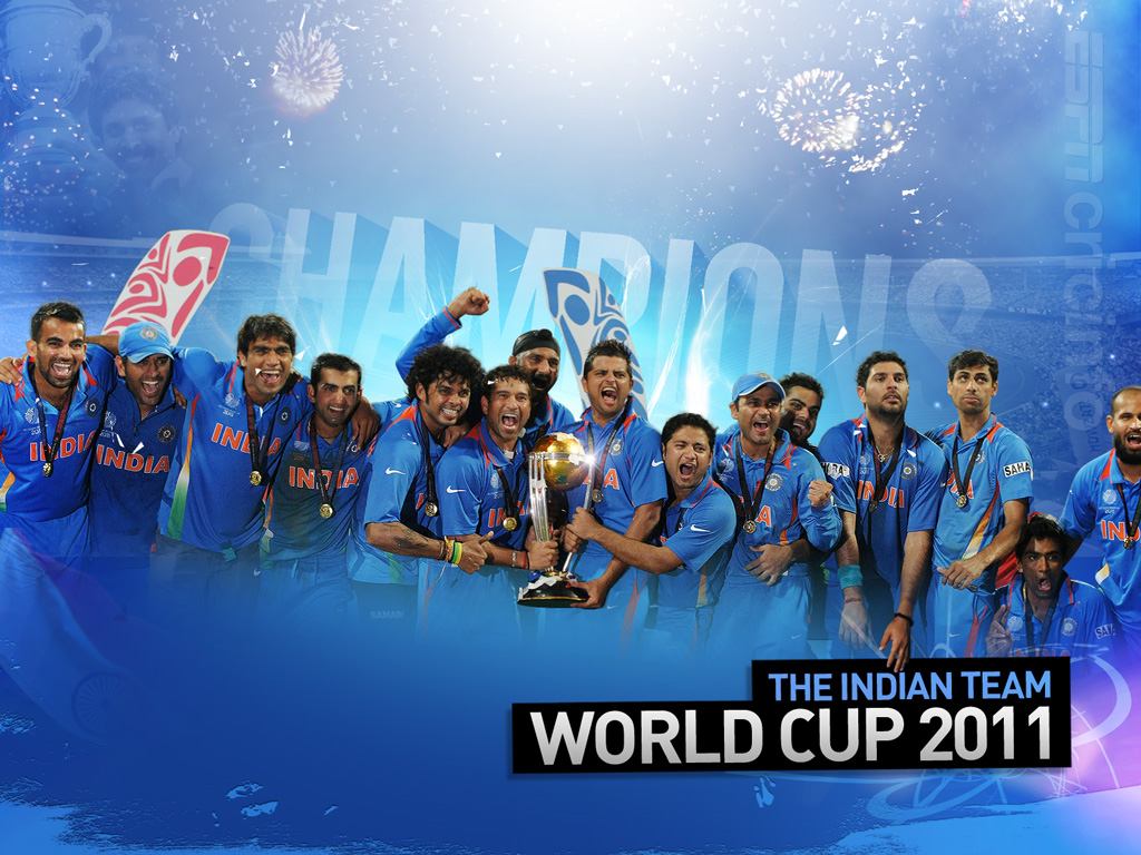 ICC Cricket World cup 2011 Final   Winning Moment Indian team