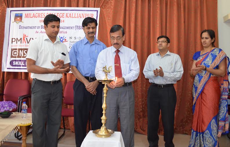 Skill Development Programme at Milagres College, Kallianpur