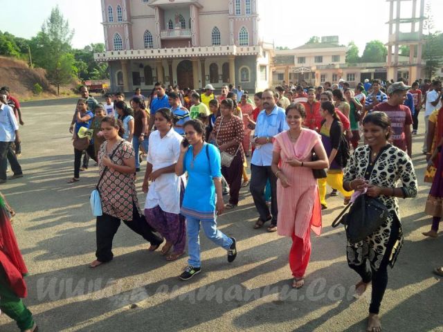 Udupi: Moodubelle locals walked the 9th padayatra to Attur fest