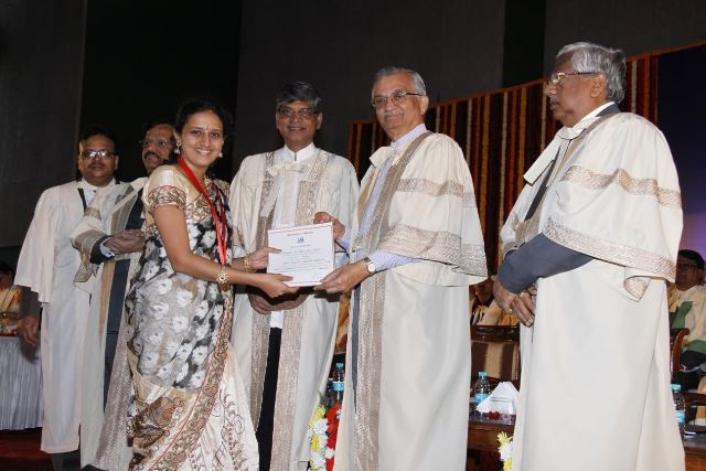 Mumbai: Deepika Nagendra awarded Varadaraja Adya gold medal