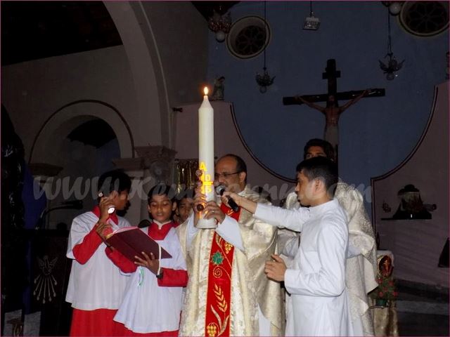 Katapadi: St Vincent De Paul Parish Celebrated Easter and the resurrection of Lord Jesus with joy and happiness