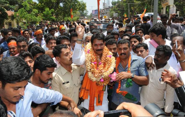 BJP scores a thumping win in Dakshina Kannada, Udupi