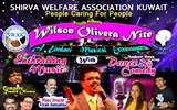 Shirva Welfare Association Kuwait(SWAK) to present Wilson Olivera Nite on Oct 20 in Kuwait.
