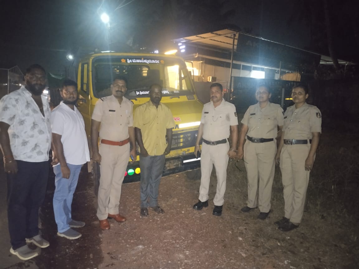 29 police check posts operational in Udupi district to prevent illegal sand mining 29 police check posts operational in Udupi district to prevent illegal sand mining