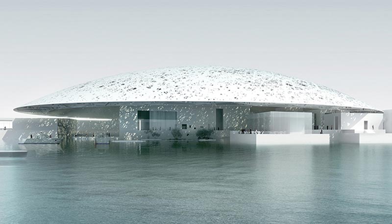 Louvre Abu Dhabi’s dome lifted into final position in first-of-its-kind process