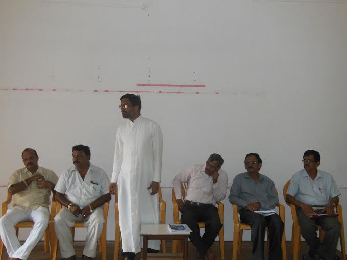 NAAC meeting held at St. Philomena College, Puttur