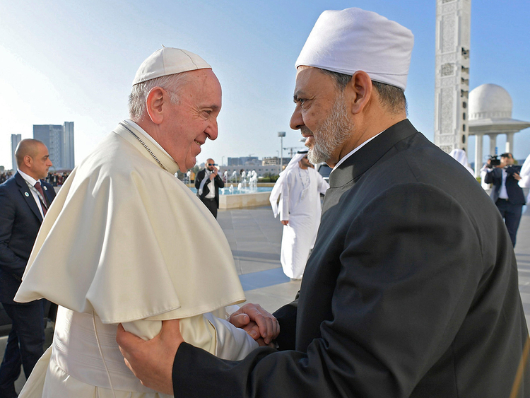 Al Azhar Imam, Pope Francis post joint tweet urging consolidation of human values